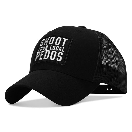 Shoot Your Local Pedos Patch Snapback - One Revolver Surfboards