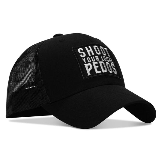 Shoot Your Local Pedos Patch Snapback - One Revolver Surfboards