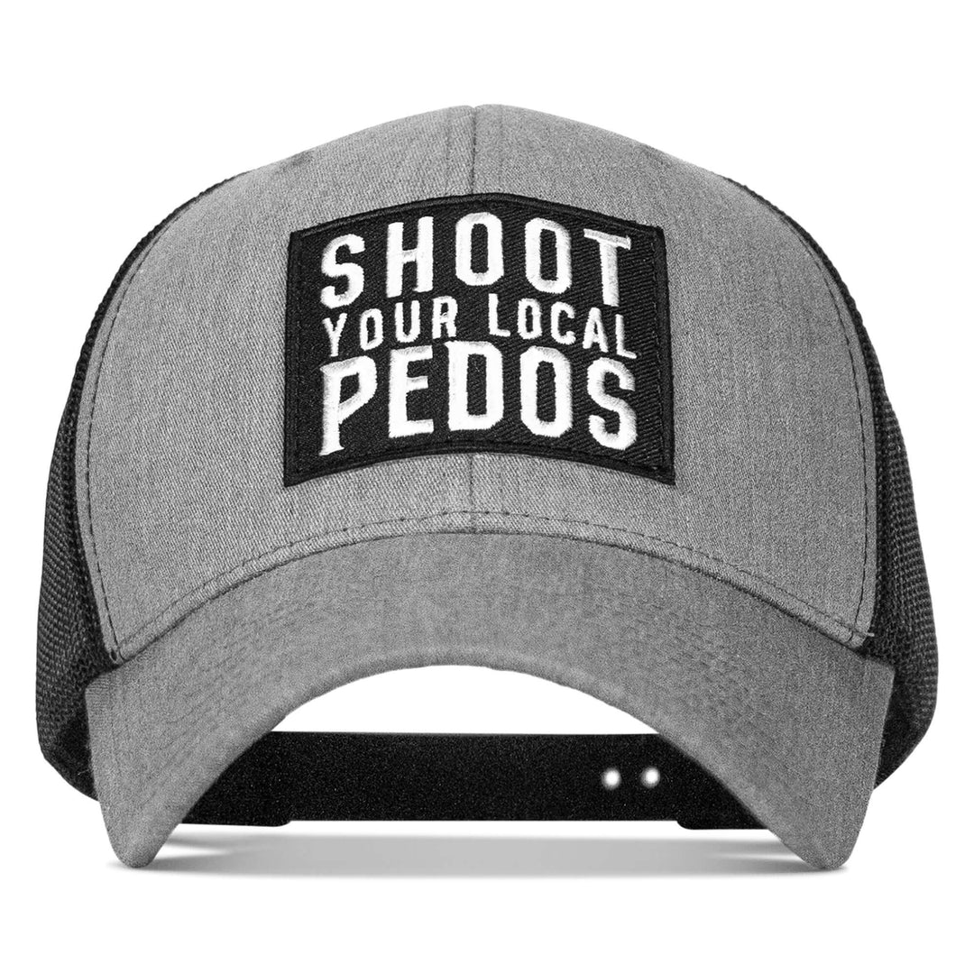 Shoot Your Local Pedos Patch Snapback - One Revolver Surfboards