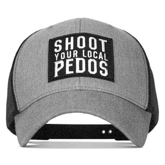 Shoot Your Local Pedos Patch Snapback - One Revolver Surfboards