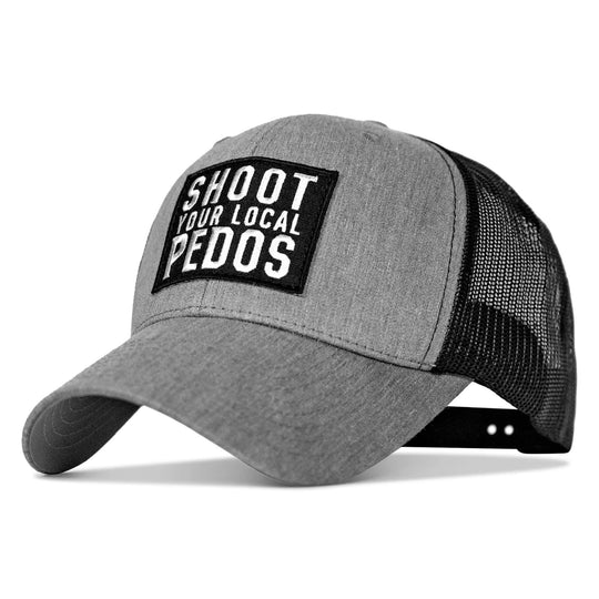Shoot Your Local Pedos Patch Snapback - One Revolver Surfboards