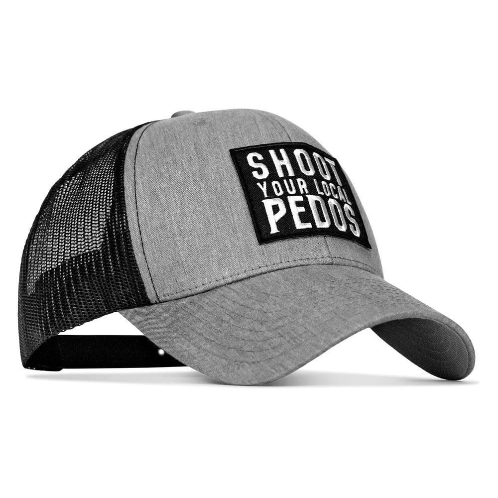 Shoot Your Local Pedos Patch Snapback - One Revolver Surfboards