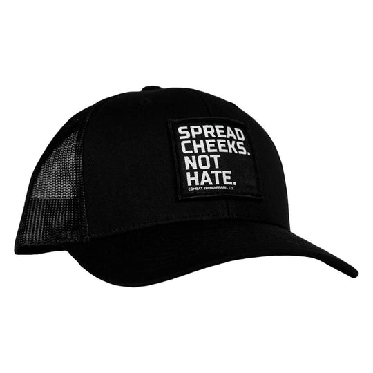 SPREAD CHEEKS. NOT HATE. Patch Snapback HAT - One Revolver Surfboards