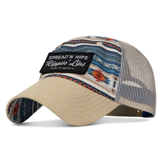 Spreadin' Hips and Rippin' Lips Patch Ripstop Snapback - One Revolver Surfboards