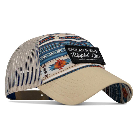 Spreadin' Hips and Rippin' Lips Patch Ripstop Snapback - One Revolver Surfboards