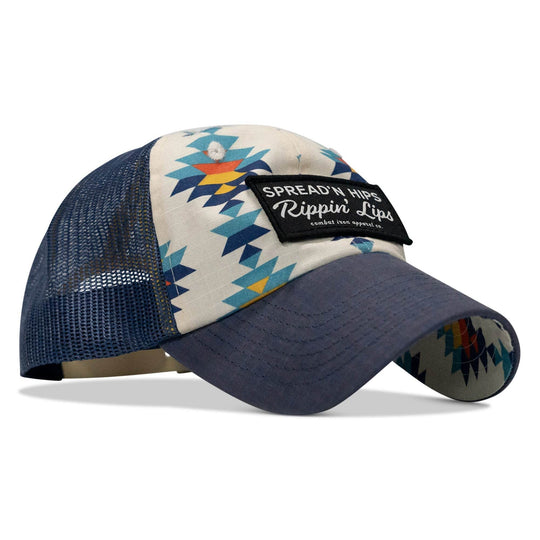 Spreadin' Hips and Rippin' Lips Patch Ripstop Snapback - One Revolver Surfboards