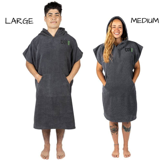 Changing Towel Poncho | Solid Colors | Medium and Large - One Revolver Surfboards