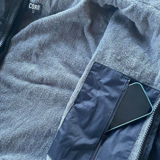 Waterproof Swim Parka | XS-XL (Black) - One Revolver Surfboards