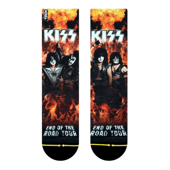 Merge4 Kiss End of the Road Crew Socks - One Revolver Surfboards