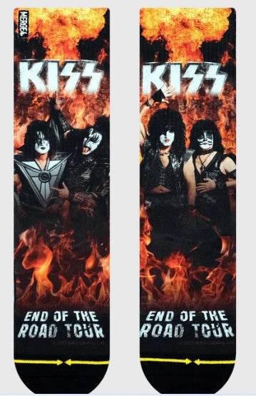 Merge4 End of the Road Kiss Band Crew Socks - One Revolver Surfboards