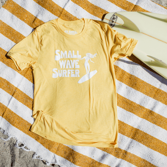 Small Wave Surfer Adult Tee - One Revolver Surfboards