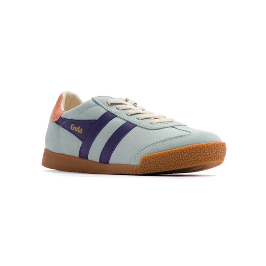 Gola Classics Kids' Elan Sneakers - Surf/Plum Terracotta - One Revolver Surfboards