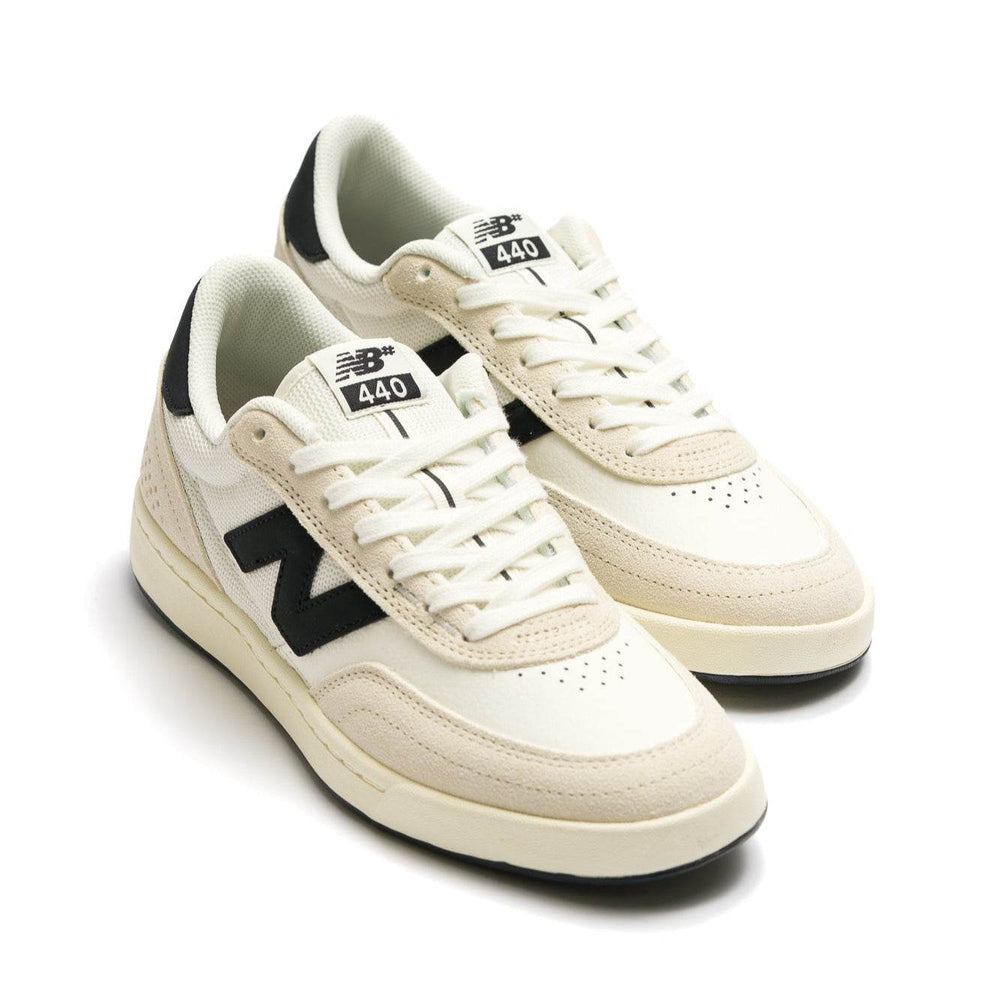 New Balance Numeric 440v2 - White/Black - One Revolver Surfboards
