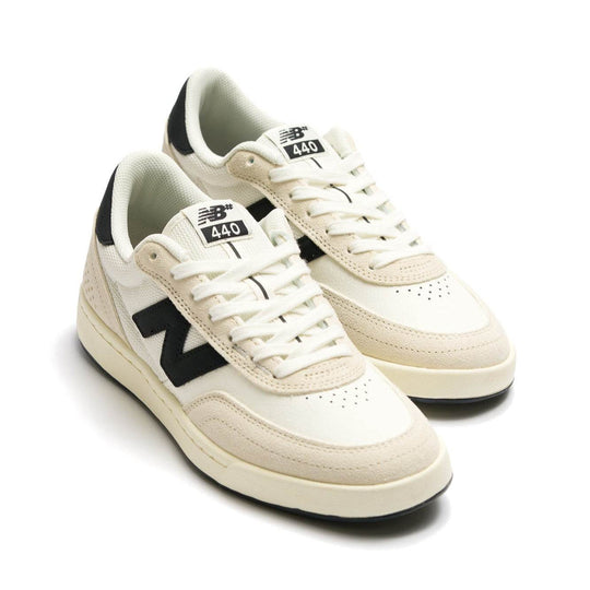 New Balance Numeric 440v2 - White/Black - One Revolver Surfboards
