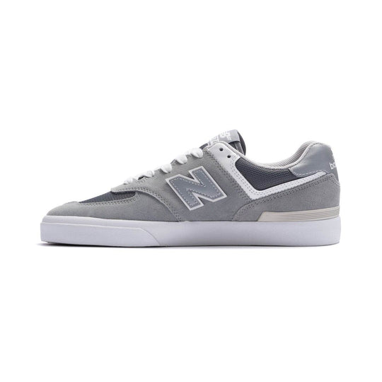 New Balance Numeric 574 VULC - Grey/White (Available in WIDE!) - One Revolver Surfboards