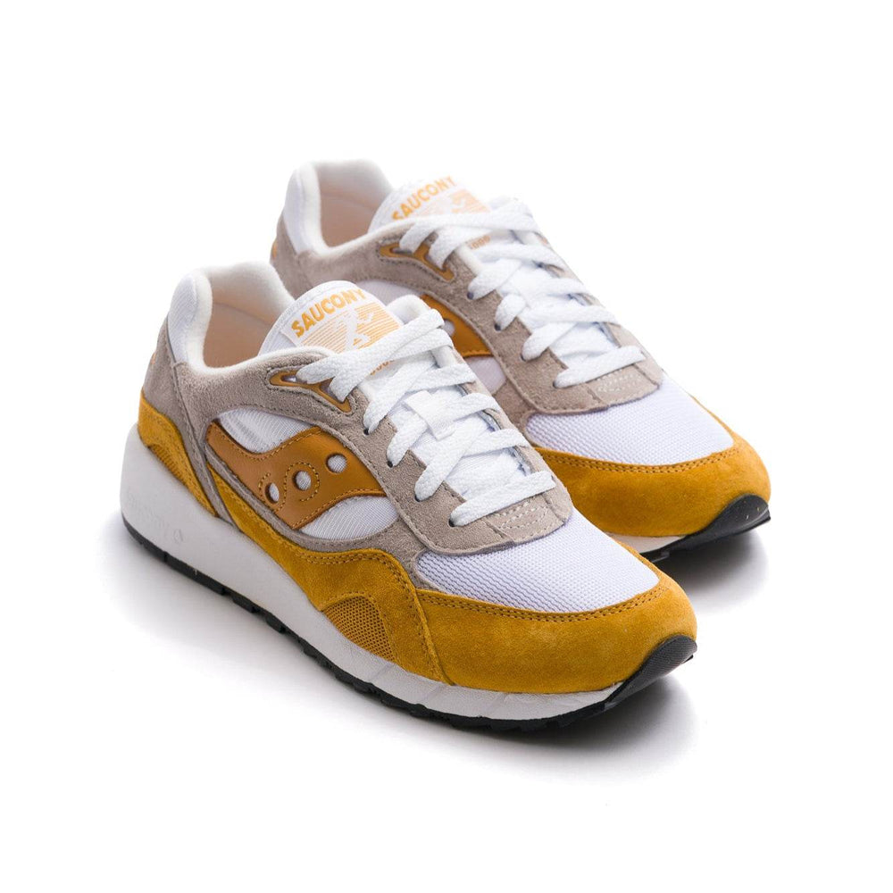 Saucony Original Shadow 6000 - White/Beige - One Revolver Surfboards