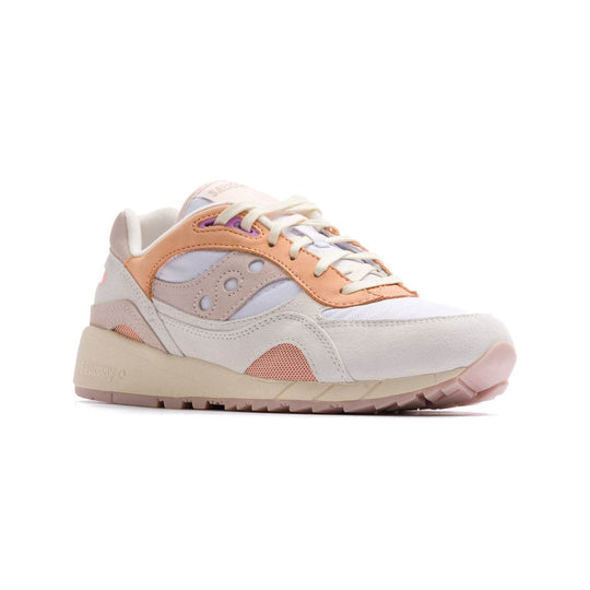 Saucony Original Shadow 6000 - White/Peach - One Revolver Surfboards