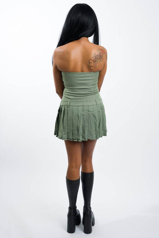 Nia Rose Dress - Seagrass - One Revolver Surfboards