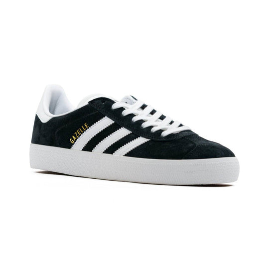 Adidas Gazelle ADV Shoes - Black/White - One Revolver Surfboards