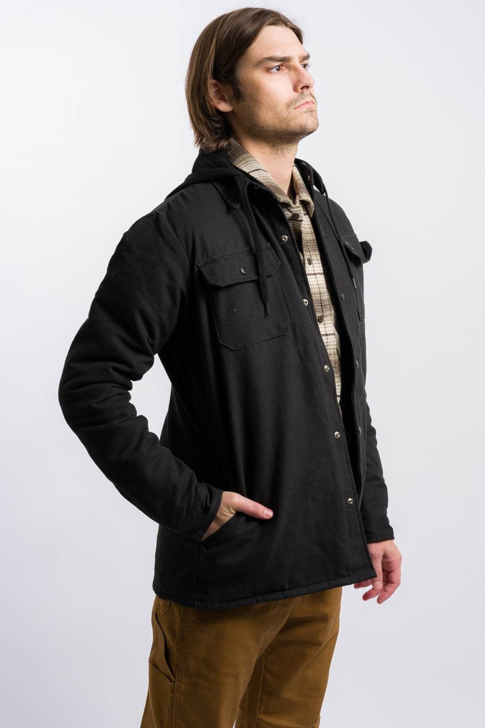 Dickies Skateboarding Duck Shirt Jacket - Black - One Revolver Surfboards