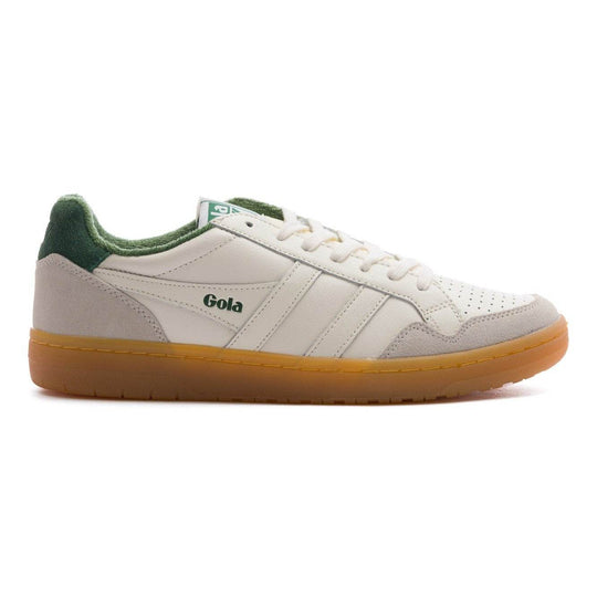 Gola Classics Women's Eagle '86 Sneakers - Off White/Evergreen/Gum - One Revolver Surfboards