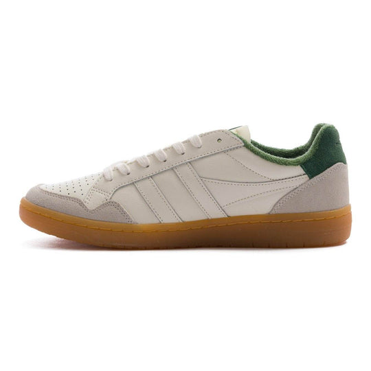 Gola Classics Women's Eagle '86 Sneakers - Off White/Evergreen/Gum - One Revolver Surfboards
