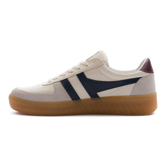 Gola Classics Men's Grandslam Elite Sneakers - Off White/Navy/Burgundy/Gum - One Revolver Surfboards