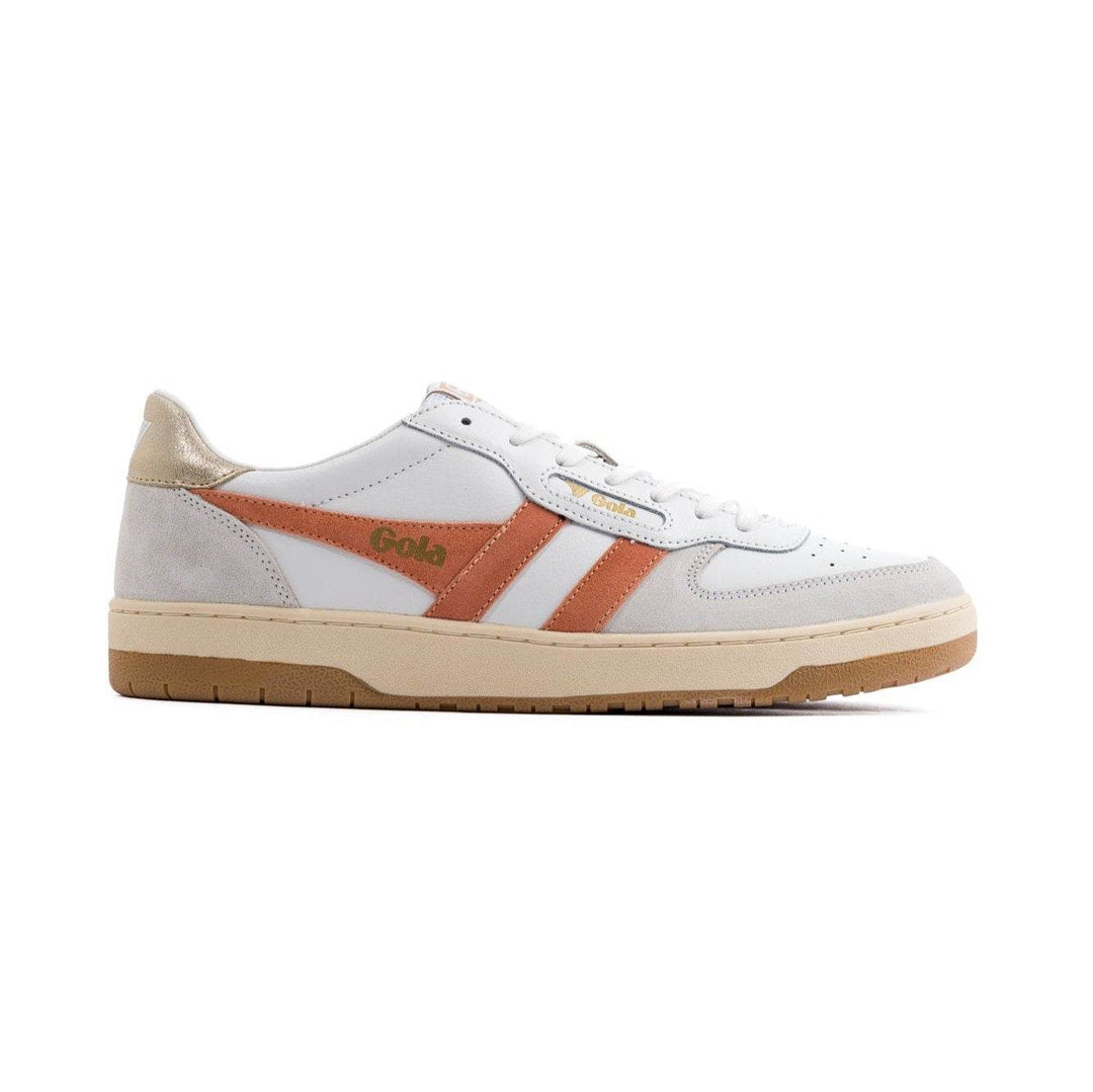 Gola Hawk Women's Shoes - White/Terracotta/Gold - One Revolver Surfboards