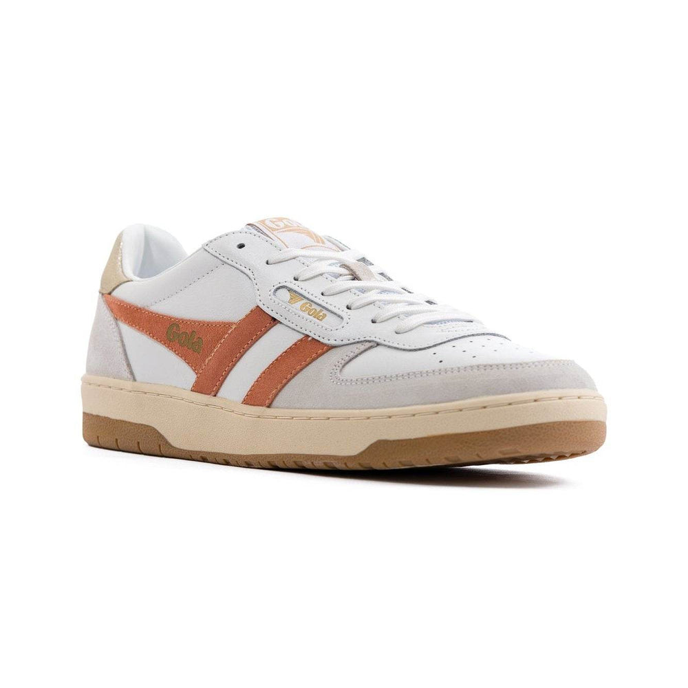 Gola Hawk Women's Shoes - White/Terracotta/Gold - One Revolver Surfboards