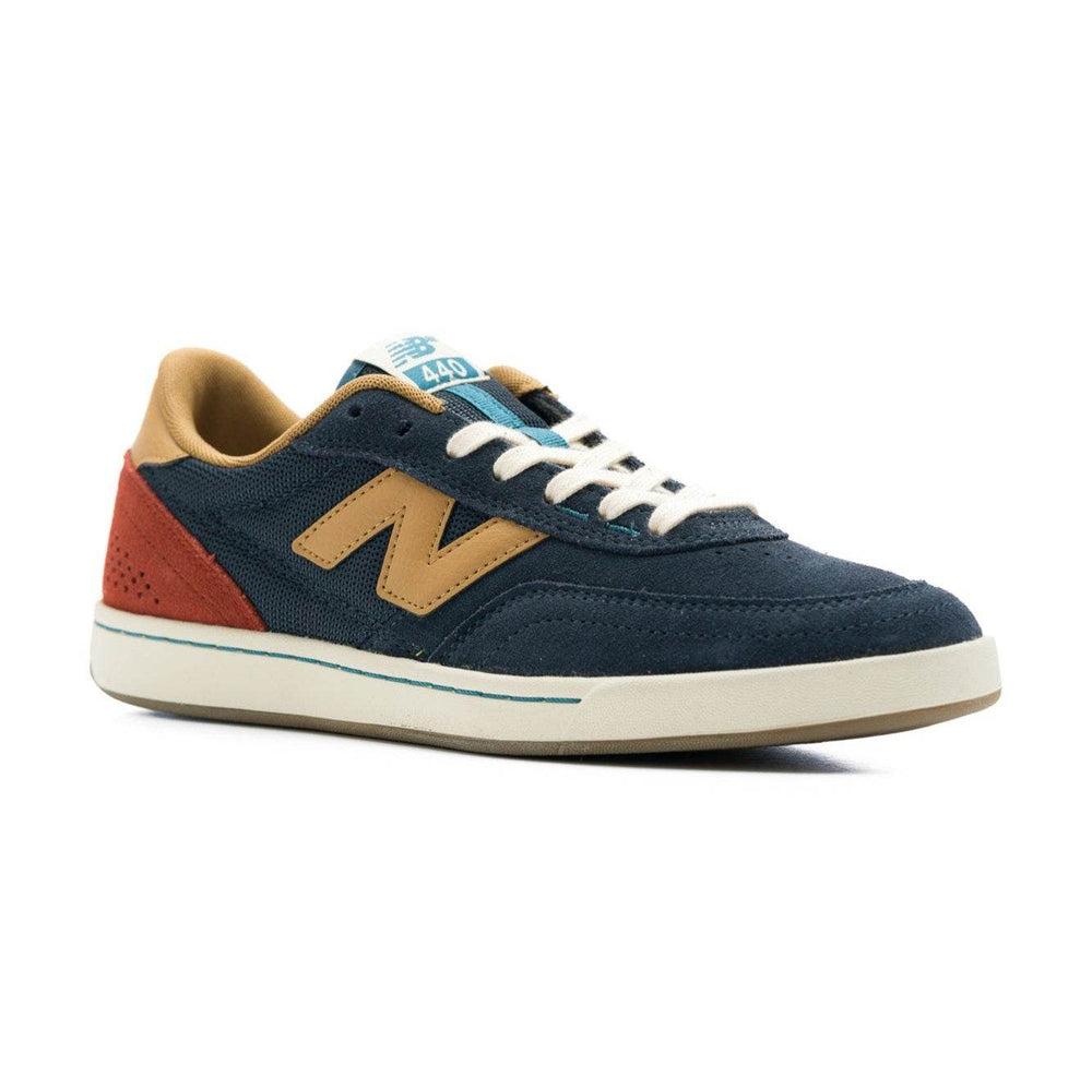 New Balance Numeric 440v2 - Navy/Tan (Available in WIDE!) - One Revolver Surfboards