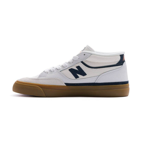 New Balance Numeric Franky Villani 417 - White with Navy - One Revolver Surfboards