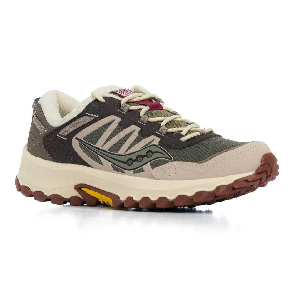 Saucony Original Grid Peak - Olive/Brown - One Revolver Surfboards