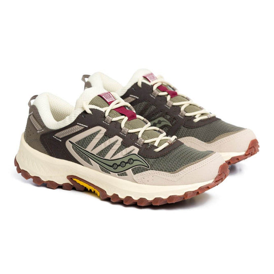 Saucony Original Grid Peak - Olive/Brown - One Revolver Surfboards