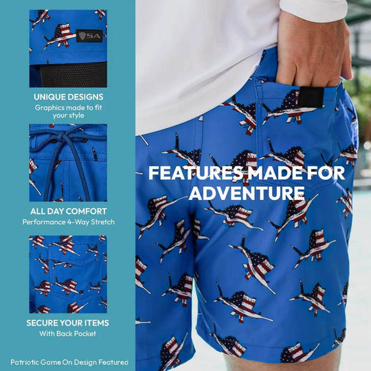 Swim Trunks - One Revolver Surfboards