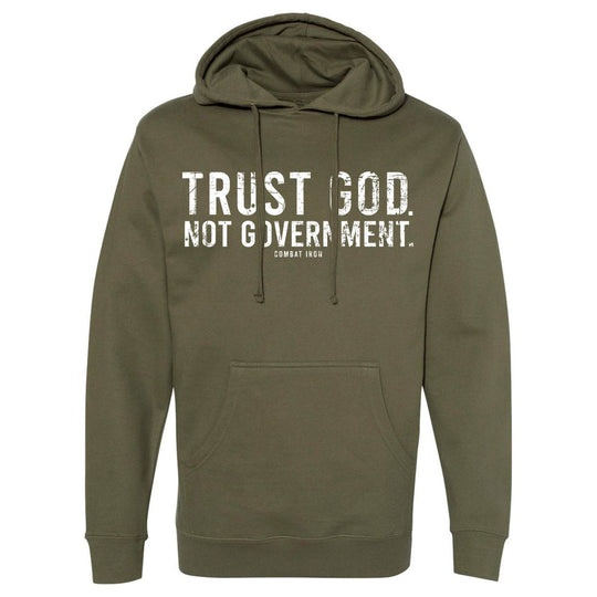 Trust God. Not Government. Men's Hoodie - One Revolver Surfboards