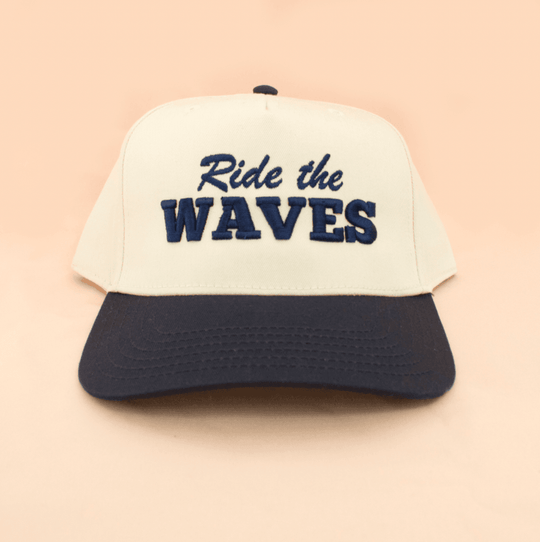 Ride the Waves Canvas Trucker Hat - One Revolver Surfboards