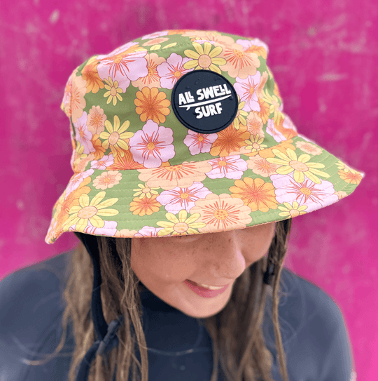 All Swell Retro Bloom Surf Hat - One Revolver Surfboards