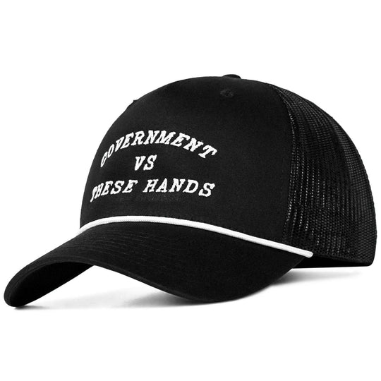 Government -vs- These Hands Rope SnapBack Hat - One Revolver Surfboards