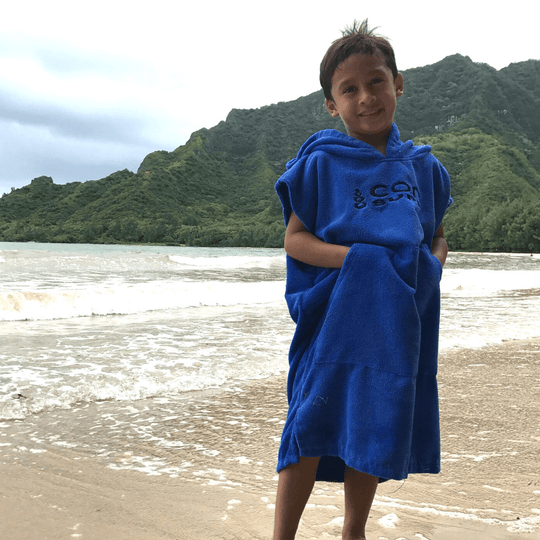 Kids Changing Towel Poncho - Solid Colors - One Revolver Surfboards