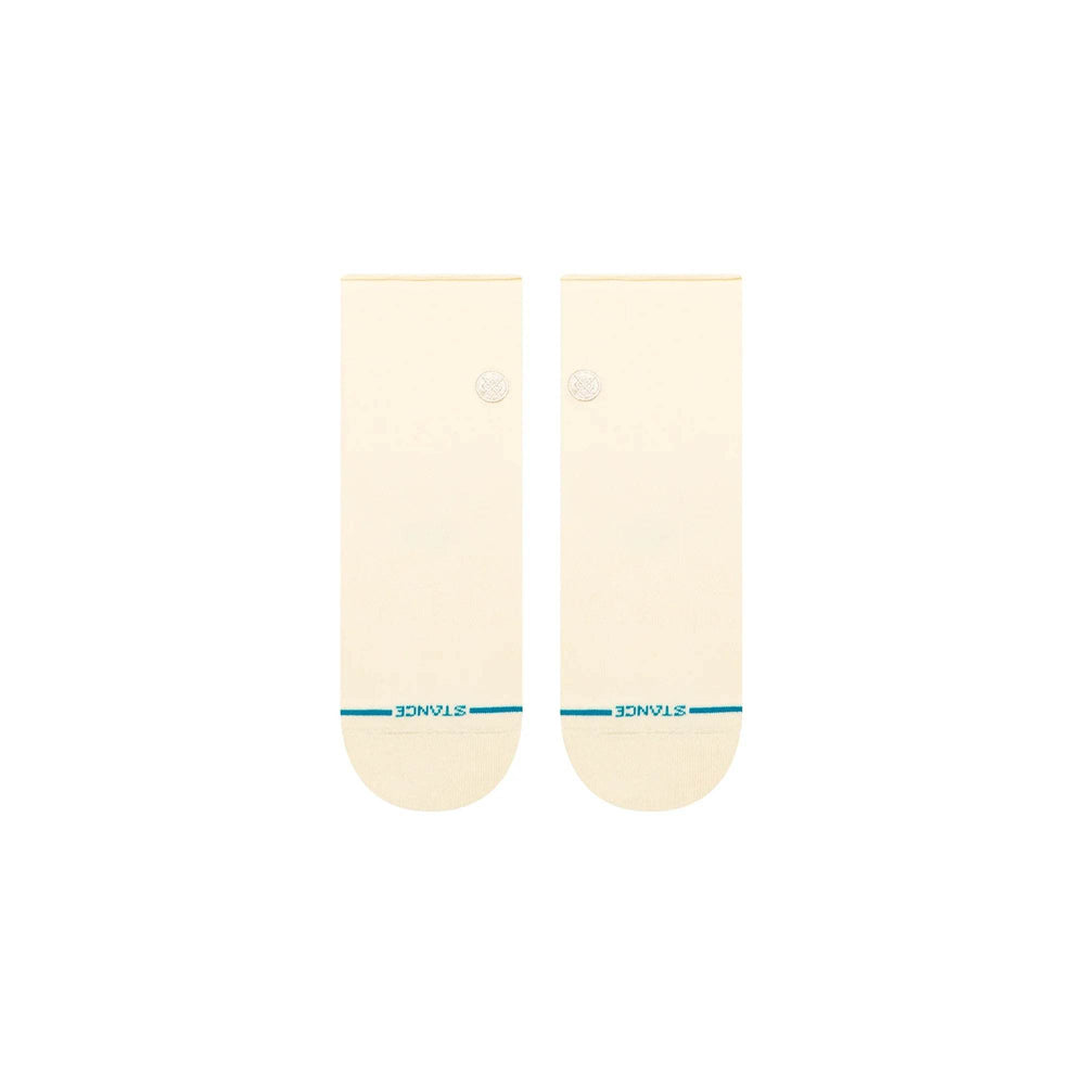 Stance Cotton Rollin' Quarter Light Cushion Socks - Cream - One Revolver Surfboards