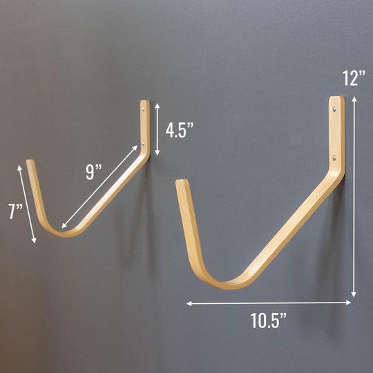 Monterey Minimalist SUP & Surfboard Wood Display Rack | Holds 40 lbs - One Revolver Surfboards