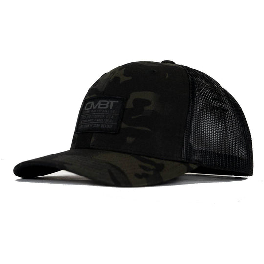 Branded CMBT Subdued Labeled Snapback Hat - One Revolver Surfboards