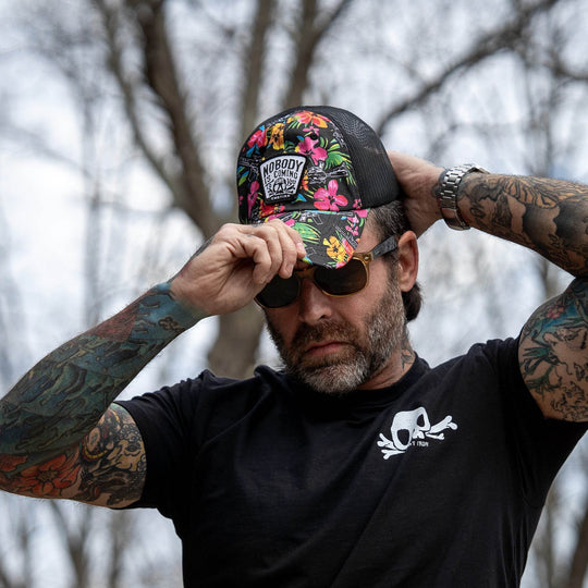 Nobody Is Coming To Save You Skull Patch Ripstop Snapback - One Revolver Surfboards