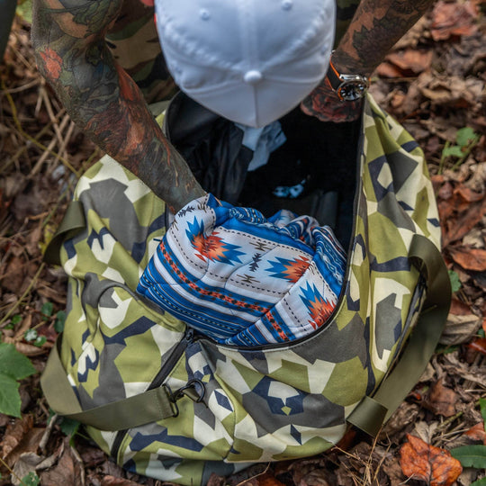 Waterproof XL 57.5L Waxed Duffle Bag - One Revolver Surfboards