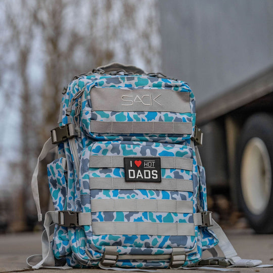 I Love Hot Dads PVC Patch - One Revolver Surfboards