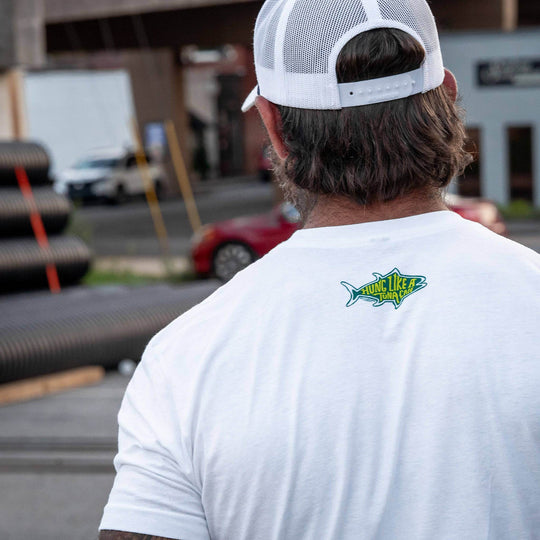 Hung Like A Tuna Can Men's T-Shirt - One Revolver Surfboards