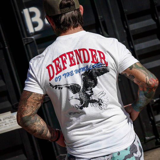 Defender Of the Homeland Eagle Men's T-Shirt - One Revolver Surfboards