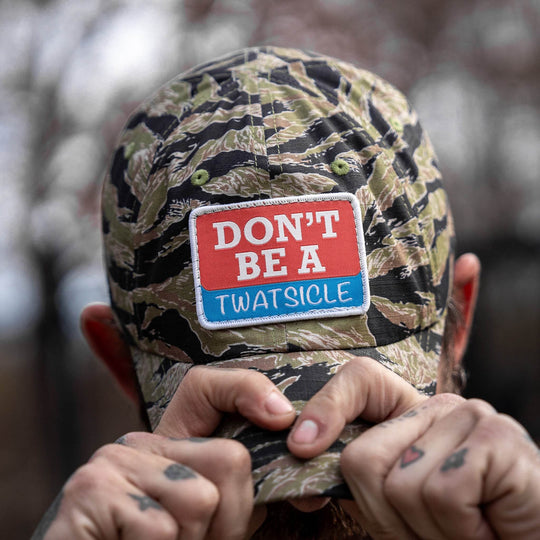 Don't Be A Twatsicle Patch RipStop Low Pro Hat - One Revolver Surfboards