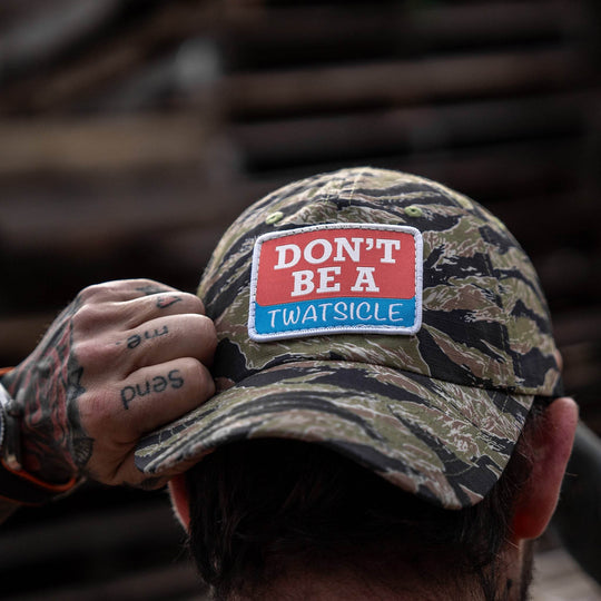 Don't Be A Twatsicle Patch RipStop Low Pro Hat - One Revolver Surfboards