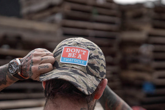 Don't Be A Twatsicle Patch RipStop Low Pro Hat - One Revolver Surfboards